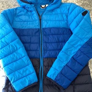 Gap - Adorable blue ombré puffer coat from The Gap. Like new condition!